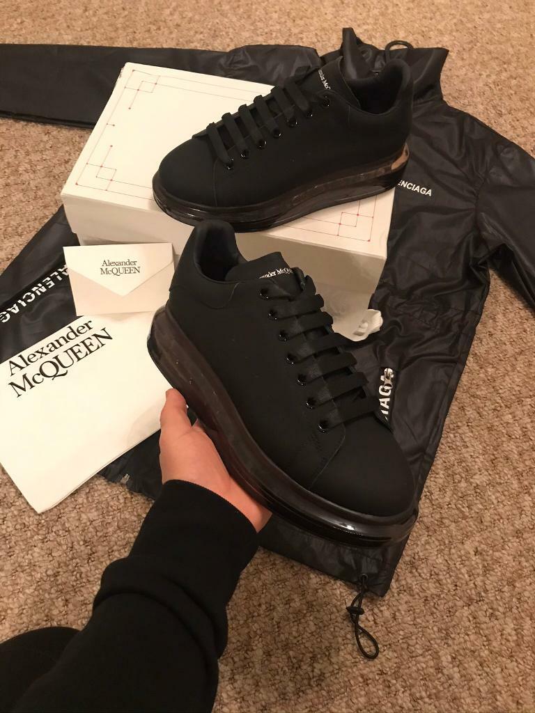 triple black alexander mcqueen's
